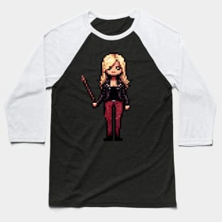 Buffy the vampire slayer 8bits retro style Baseball T-Shirt